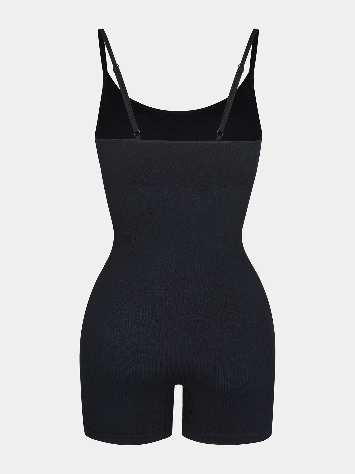 Body Countouring Romper with Adjustable Straps
