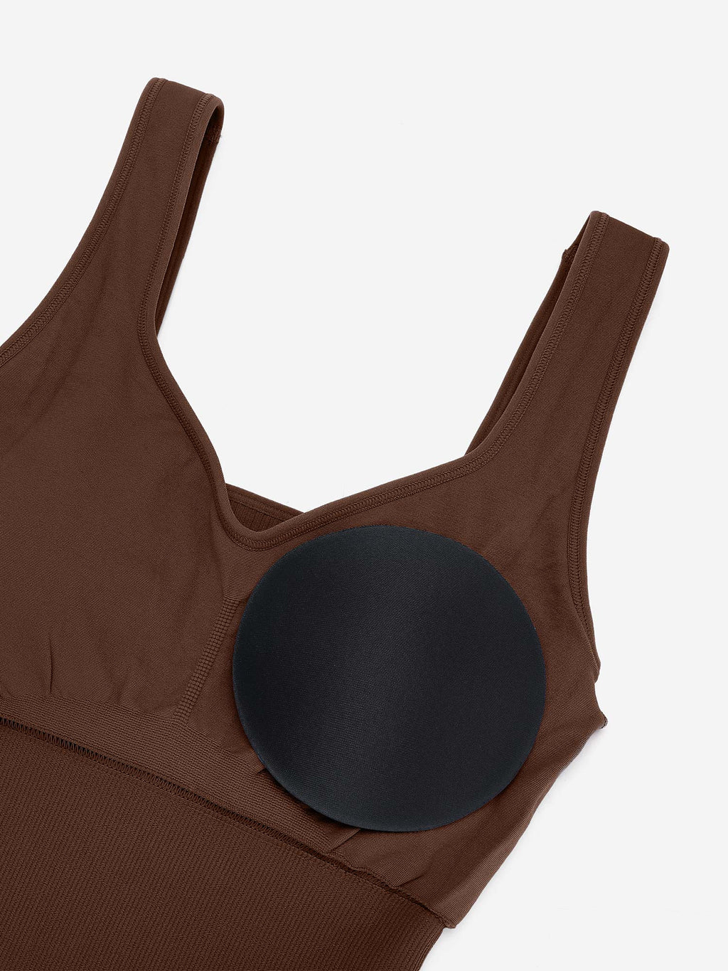 V-Neck Body Contouring Ribbed Romper - Auxieswear