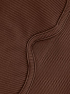 V-Neck Body Contouring Romper with Built-In Wireless Bra