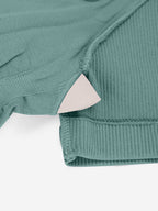 Square Neck Short Sleeve Tummy Control Romper