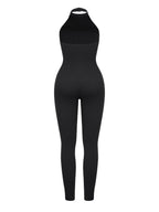 One-Piece Halter Thigh Slimming Jumpsuit