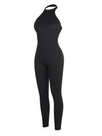One-Piece Halter Thigh Slimming Jumpsuit