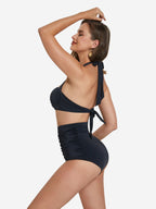 High Waist Swim Pants with Tummy Compression