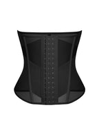 Breathable Mesh Waist Cincher with 7 Steel Bones