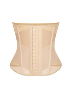 Breathable Mesh Waist Cincher with 7 Steel Bones