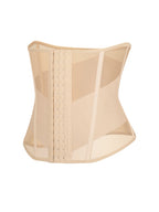 Breathable Mesh Waist Cincher with 7 Steel Bones