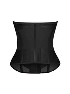 Breathable Mesh Waist Cincher with 7 Steel Bones