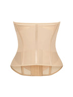 Breathable Mesh Waist Cincher with 7 Steel Bones