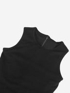 Crew Neck Ankle-Length Built-In Shapewear Dress