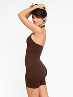One-Piece Halter Waist & Abdomen Shaping Romper