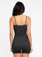 Body Countouring Romper with Adjustable Straps