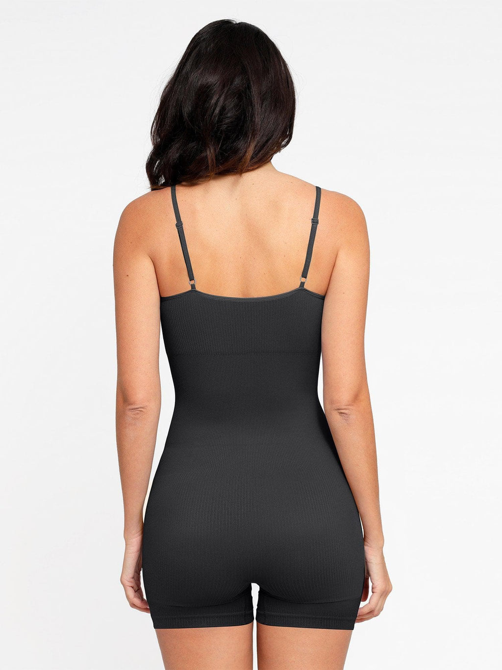 Body Countouring Romper with Adjustable Straps - Auxieswear