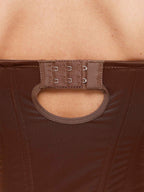 Deep V-Neck Shaping Thong Bodysuit