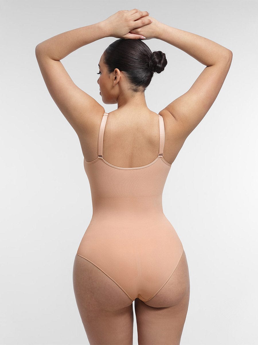 Versatile Chest & Waist Control Shapewear Bodysuit - Auxieswear