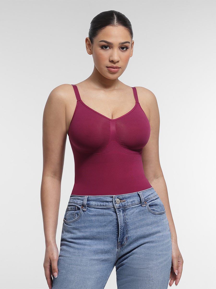Versatile Chest & Waist Control Shapewear Bodysuit