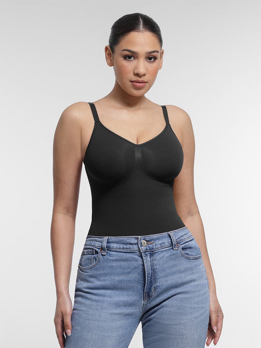 Versatile Chest & Waist Control Shapewear Bodysuit