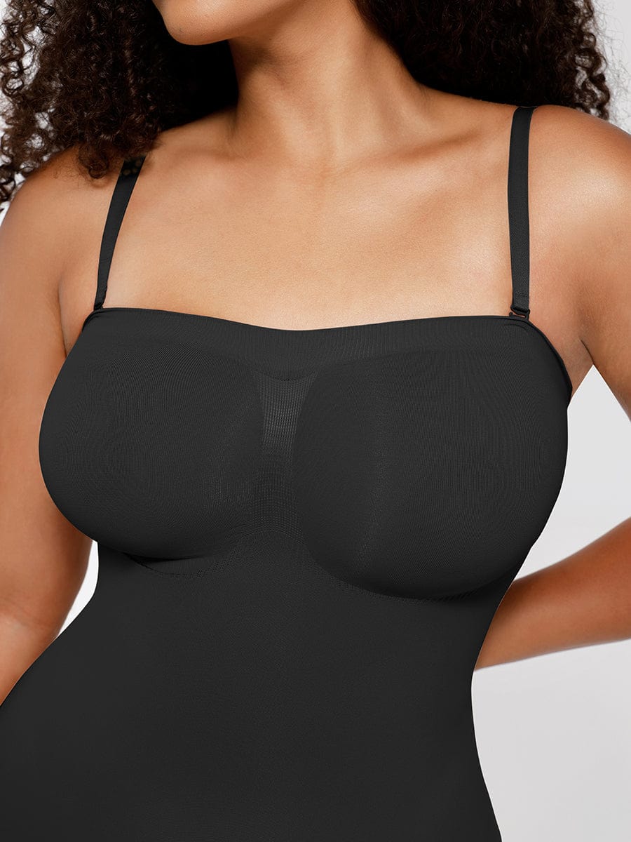 Strapless Tummy & Butt Control Body Shaper