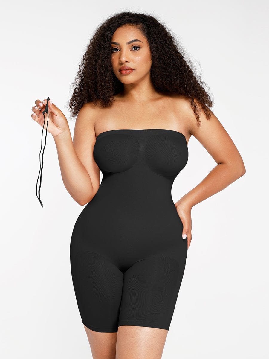 Strapless Tummy & Butt Control Body Shaper