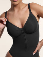 Plunge Chest Support with Inner Clips Bodysuit