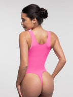 Wide Straps Bust and Waist Control Bodysuit