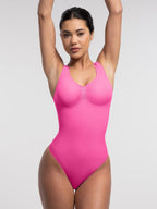 Wide Straps Bust and Waist Control Bodysuit