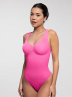 Wide Straps Bust and Waist Control Bodysuit