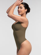 Wide Straps Bust and Waist Control Bodysuit