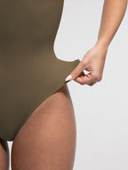 Wide Straps Bust and Waist Control Bodysuit