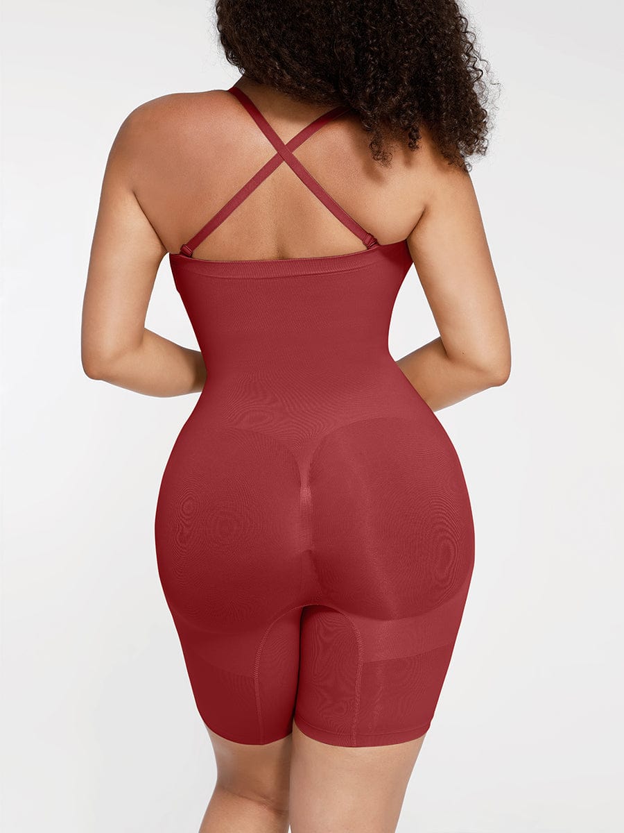 Strapless Tummy & Butt Control Body Shaper