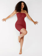 Strapless Tummy & Butt Control Body Shaper