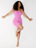 Strapless Tummy & Butt Control Body Shaper