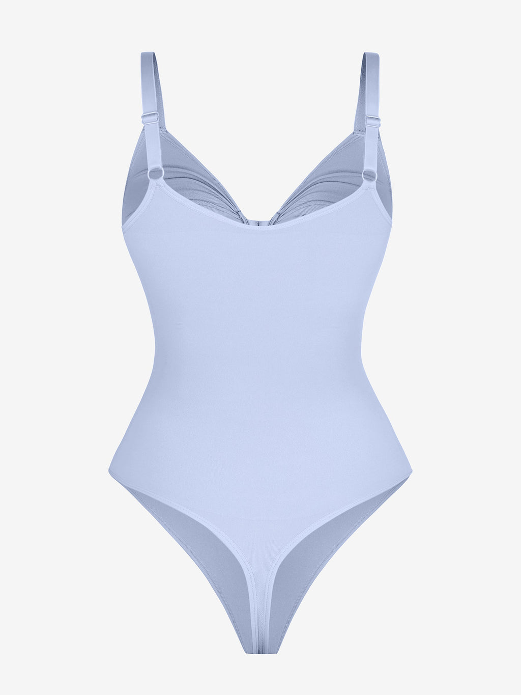 Plunge Chest Support with Inner Clips Bodysuit - Auxieswear