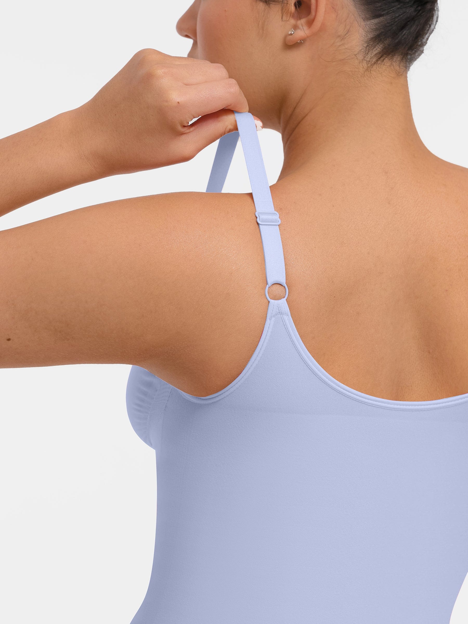 Plunge Chest Support with Inner Clips Bodysuit