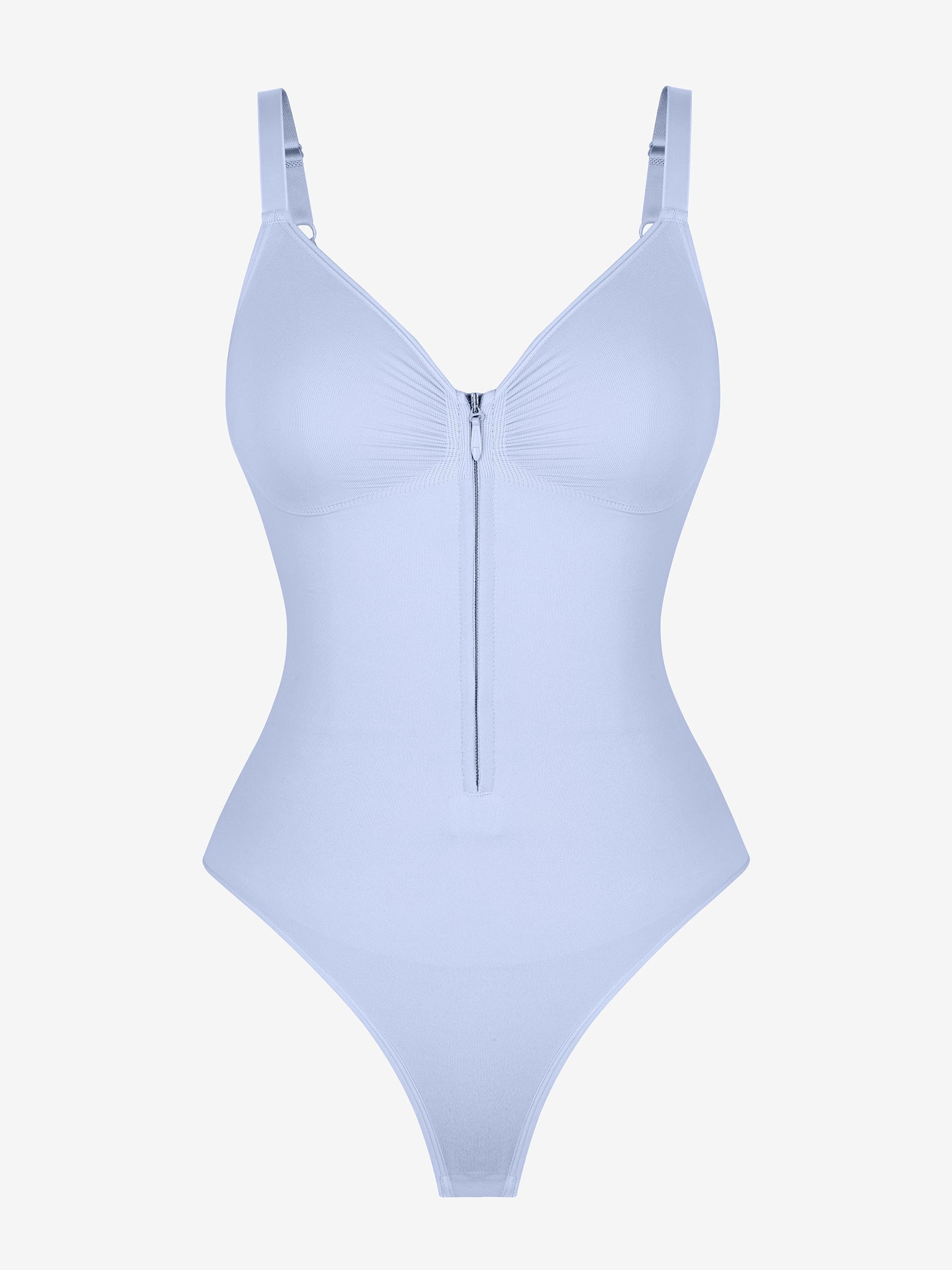 Plunge Chest Support with Inner Clips Bodysuit