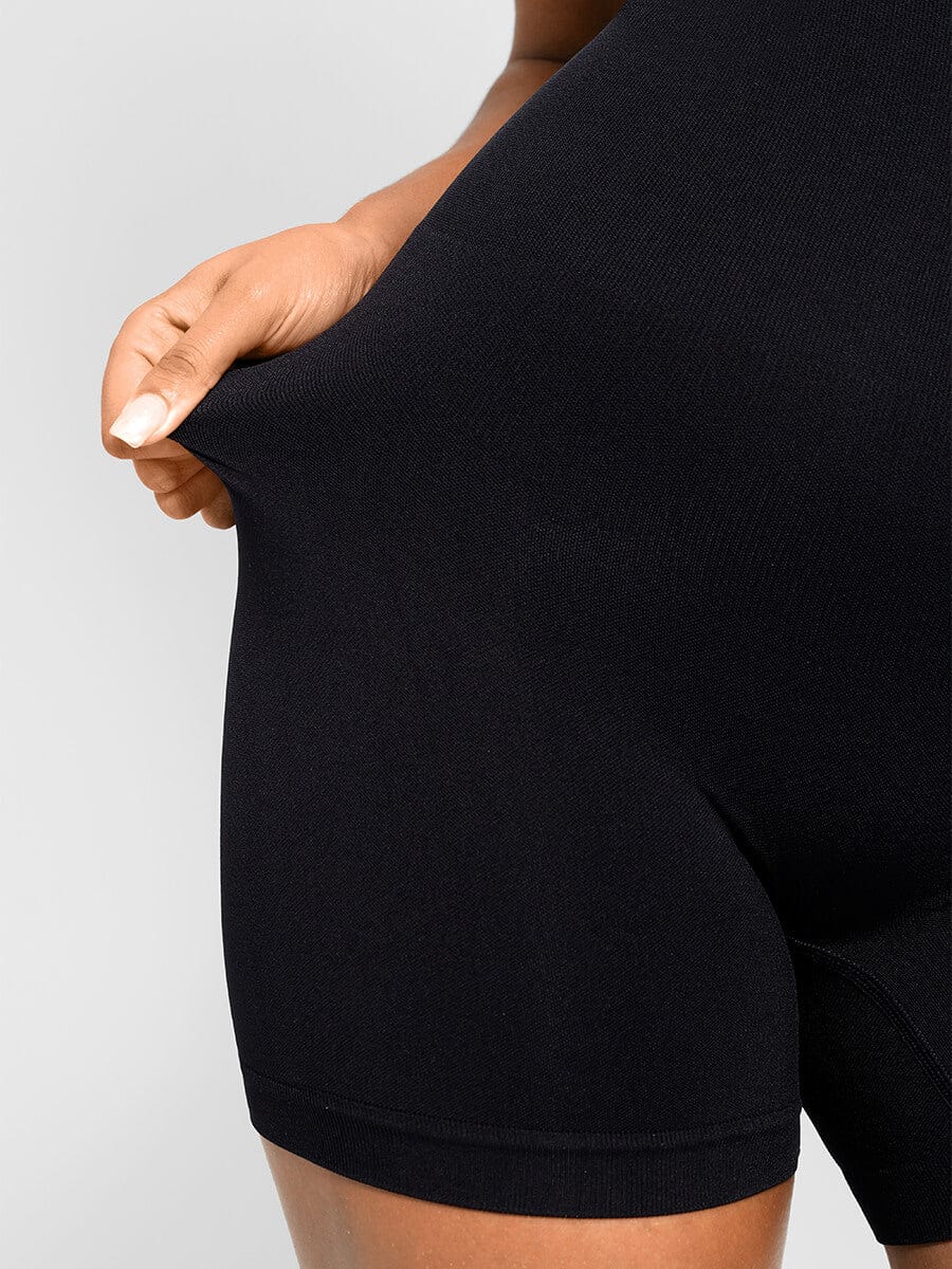Round Neck U Back Shape Romper with Removable Cups