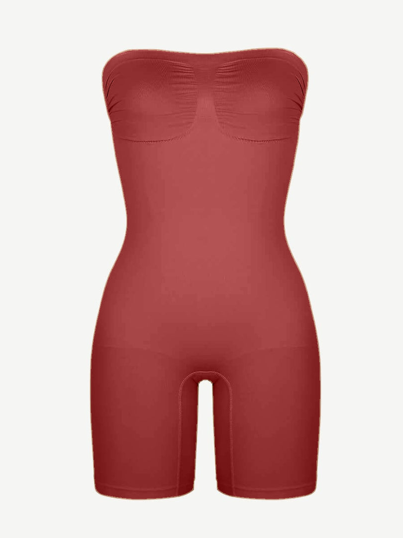 Strapless Tummy & Butt Control Body Shaper