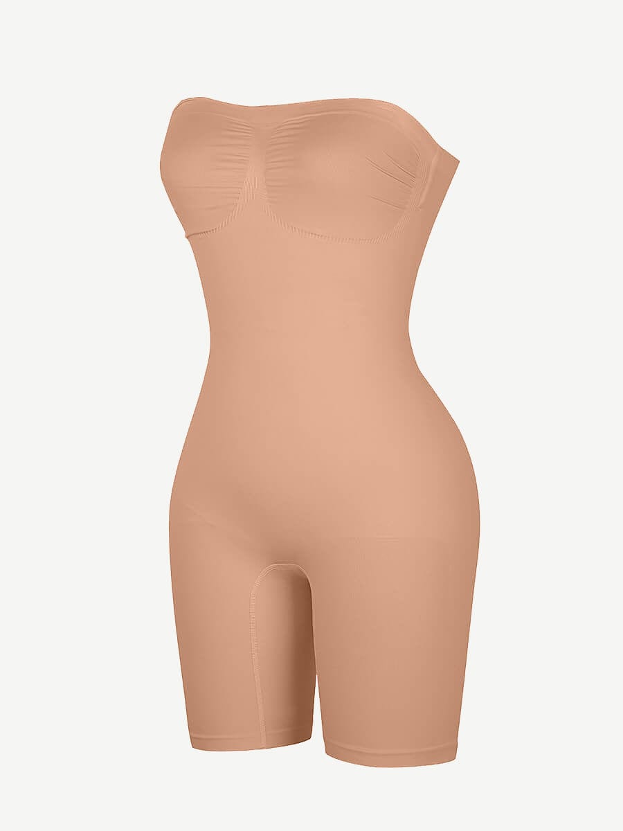 Butt Lifting & Tummy Control Strapless Body Shaper