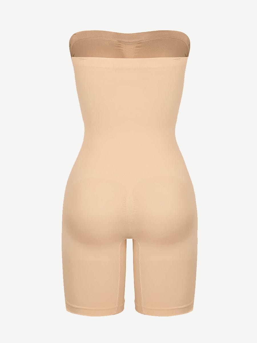 Butt Lifting & Tummy Control Strapless Body Shaper