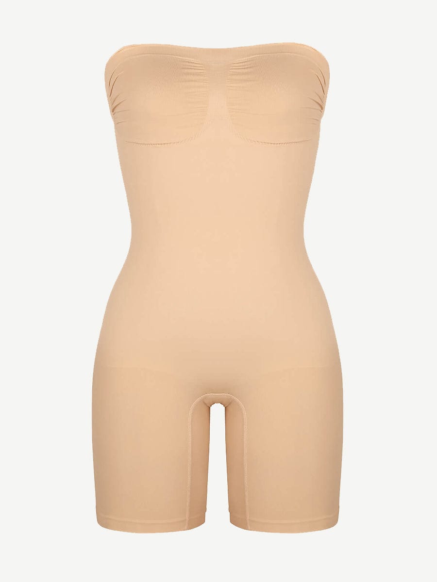 Butt Lifting & Tummy Control Strapless Body Shaper