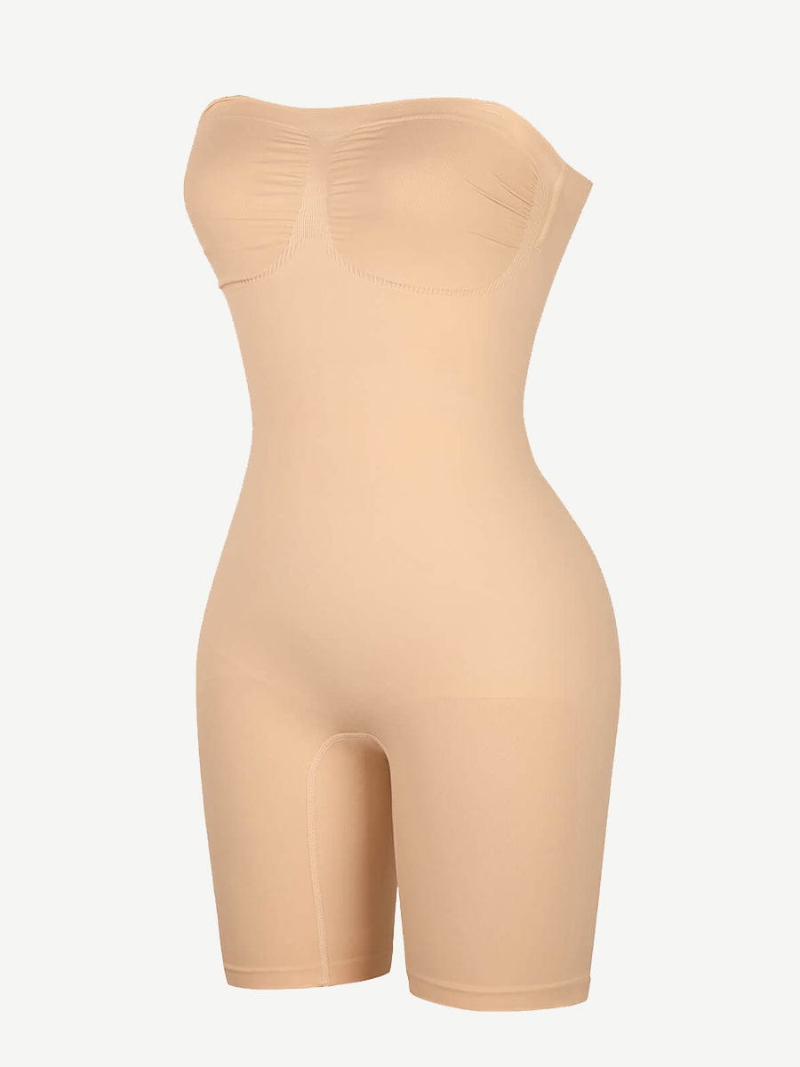 Butt Lifting & Tummy Control Strapless Body Shaper