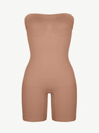 Strapless Tummy & Butt Control Body Shaper
