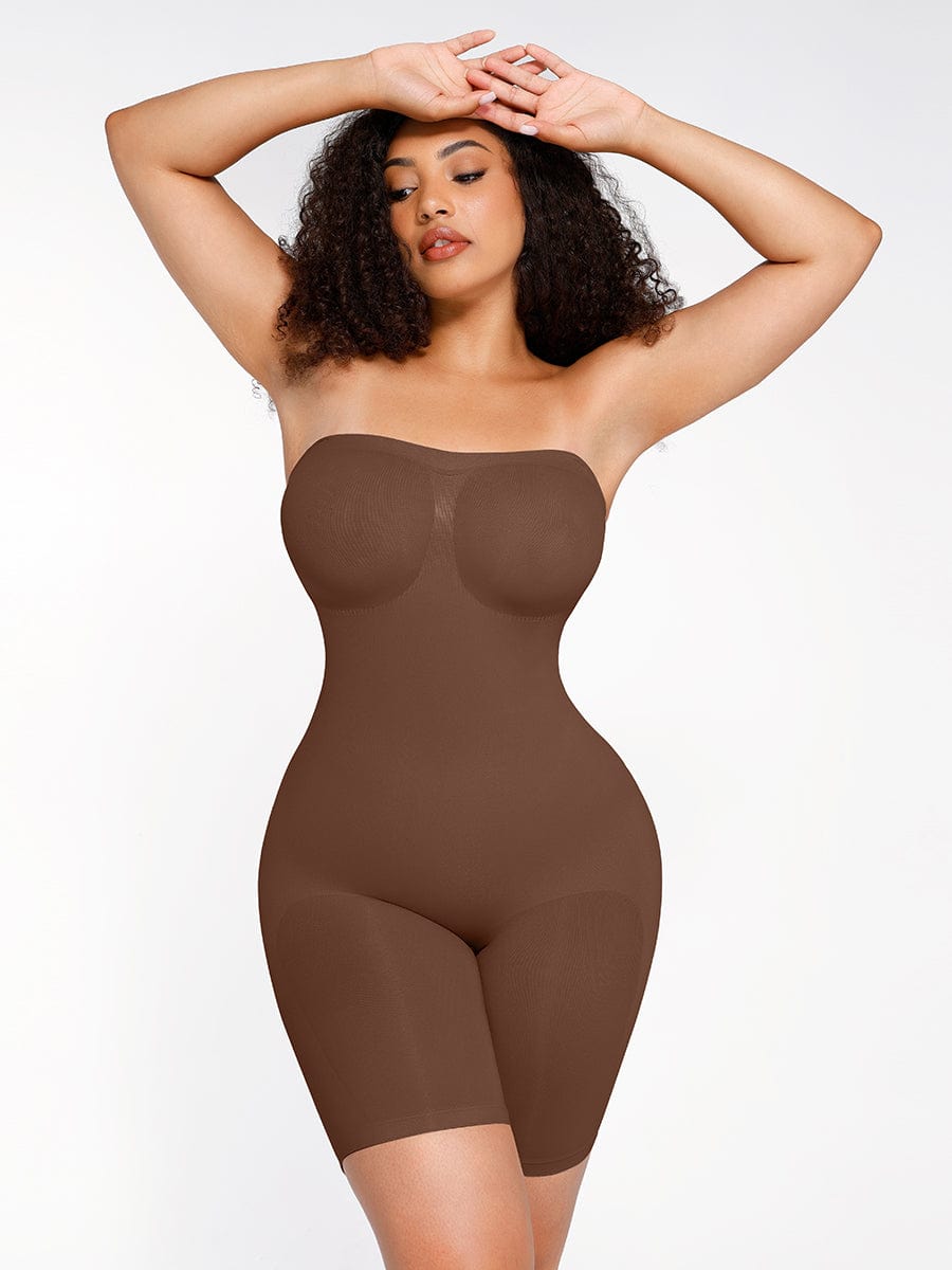 Butt Lifting & Tummy Control Strapless Body Shaper - Auxieswear
