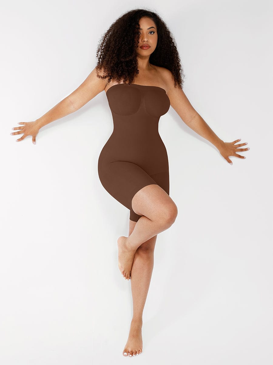 Butt Lifting & Tummy Control Strapless Body Shaper