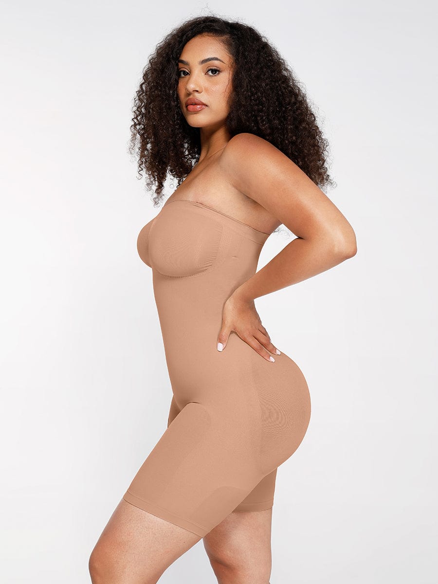 Butt Lifting & Tummy Control Strapless Body Shaper