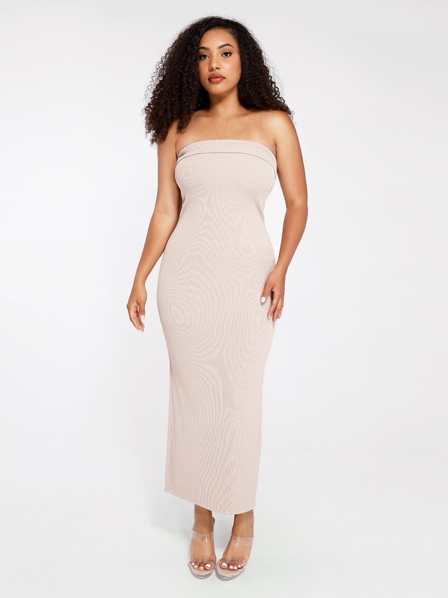 Strapless Tummy & Butt Control Body Shaper