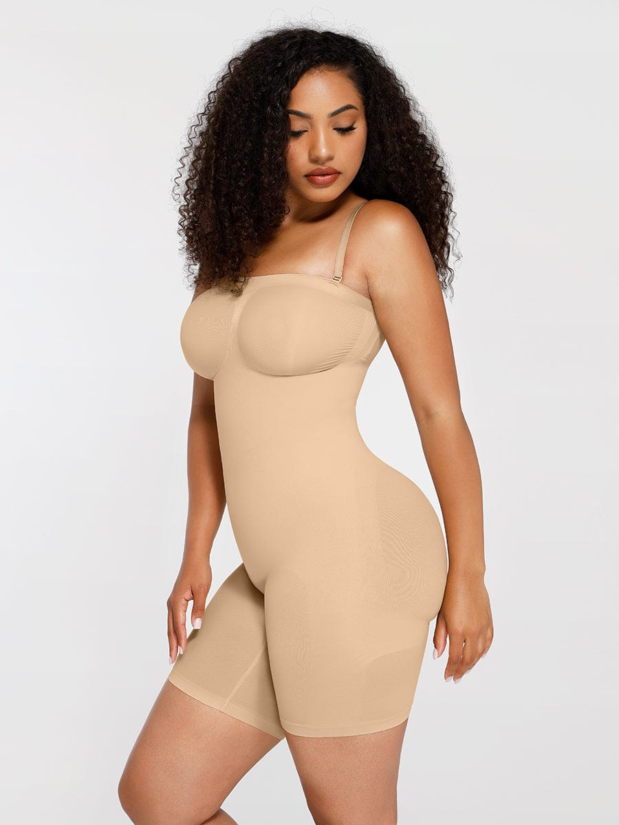 Butt Lifting & Tummy Control Strapless Body Shaper