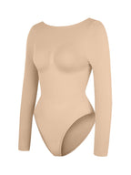 Long Sleeve Bust & Waist Support Bodysuit