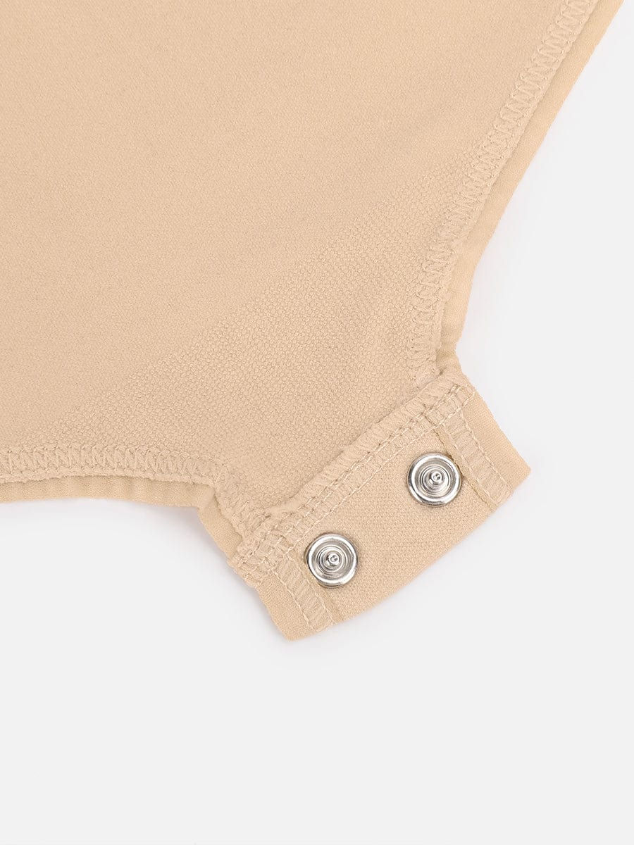 Long Sleeve Bust & Waist Support Bodysuit - Auxieswear