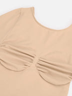 Long Sleeve Bust & Waist Support Bodysuit