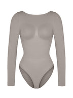 Long Sleeve Bust & Waist Support Bodysuit
